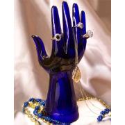Wholesale Blue Hand Ring Holder Cobalt