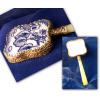 Blue and White Mirror Handled