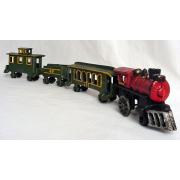 Wholesale Solid Cast Iron Four Piece Train Set
