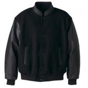 Wholesale Melton And Leather Jacket