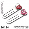 Heart Applique Bookmark wholesale