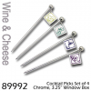 Wine And Cheese Cocktail Pick Set wholesale