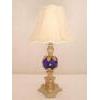 Cobalt Blue Glass Metal Lamp wholesale