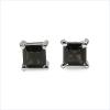 Genuine Smoky Topaz .925 Sterling Silver Stud Earrings wholesale