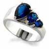 1 Carat Sapphire CZ Rings wholesale