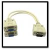 2 Into 1 Monitor PC VGA Y Splitter Cables wholesale