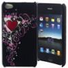 Dropship Heart Foiled Hard Cover Cases For IPhone 4G wholesale