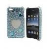 Dropship Iphone 4G Case With Artificial Diamond Beads wholesale