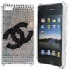 Dropship Chanel Iphone 4G Swarovski Hard Covers wholesale