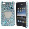 Dropship Iphone 4G Case With Artifical Diamond Beads wholesale