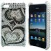 Dropship IPhone 4G Heart Linked To Heart Diamond Hard Covers wholesale