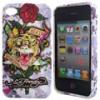 Dropship Tiger And Flower TPU Cases For IPhone 4 wholesale