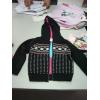 Girls Hood Intarsia Cardigan Zipper Sweaters wholesale