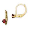 14K Yellow Gold Childrens Birthstone Earrings  wholesale