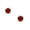 14K Yellow Gold Childrens Birthstone Earrings  wholesale