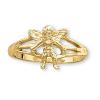 14K Yellow Gold Angel Chastity Ring For Ladies wholesale