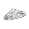 14K White Gold Angel With Holy Spirit-Dove Ring For Ladies  wholesale