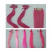 Wholesale Pink Color Hair Extensions