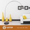 New Designer Chrome Effect Arco Floor Lamp Lights wholesale