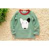 Dog Printed Embroidery Baby Tops wholesale