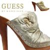 Guess Branded Womens Golden Mules wholesale