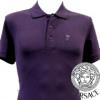 Versace Plum Coloured Short Sleeves Polo Shirts wholesale
