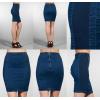 Seven For All Mankind Gummy Denim Pencil Skirts