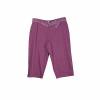 Plus Size Linen And Rayon Solid Capri Pants wholesale