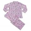 Ladies Flower Printed Flannel Pyjamas wholesale