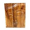 Buddha Wall Hangings. 5 Piece Solid Acacia Wood.   wholesale