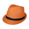 Orange Tweed Cuban Hats