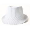 White Pinstripe Cotton Hats