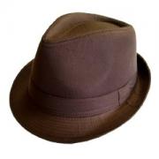 Wholesale Brown Pinstripe Cotton Hats