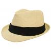 Black Band Tweed Tan Hats