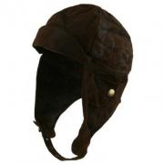 Wholesale Brown Deluxe Aviator Hats