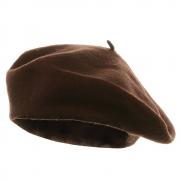 Wholesale Brown Woolen Berets