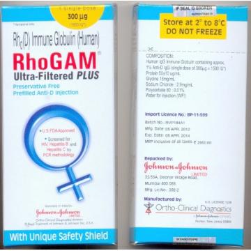RhoGAM Rho D Immune Globulin Injections Large Image