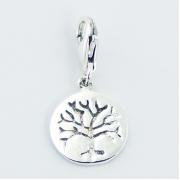 Wholesale Stamped Polished Sterling Silver Tree Of Life Charms