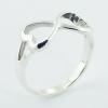 Casted Sterling Silver Infinite Love Rings