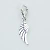 Casted Sterling Silver With Lobster Clasp Wing Charms