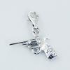 Casted Sterling Silver With Lobster Clasp Revolver Charms wholesale