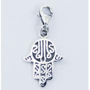 Wholesale Casted Sterling Silver With Lobster Clasp Hamsa Charms