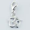Polished Sterling Silver With Lobster Clasp OM Charms wholesale