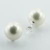 Sterling Silver Imitation Pearl Stud Earrings wholesale