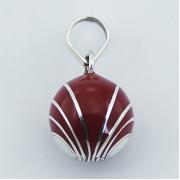 Wholesale Red Gorgeous Chiming  Fascinating Pattern Sphere Pendants