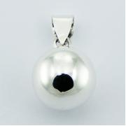 Wholesale Small Hallmarked Sterling Silver Chiming Sphere Pendants