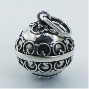 Wholesale Llamadores De Angeles Silver Chiming Sphere Pendants