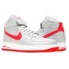 Nike Air Force 1 High '07 Wolf Grey/Hyper Red Men's Basketball Shoes