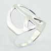Stamped Sterling Silver Peace Sign Rings
