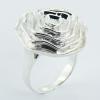 Sterling Silver Designer Rings Superb Floral Silver Jewellery